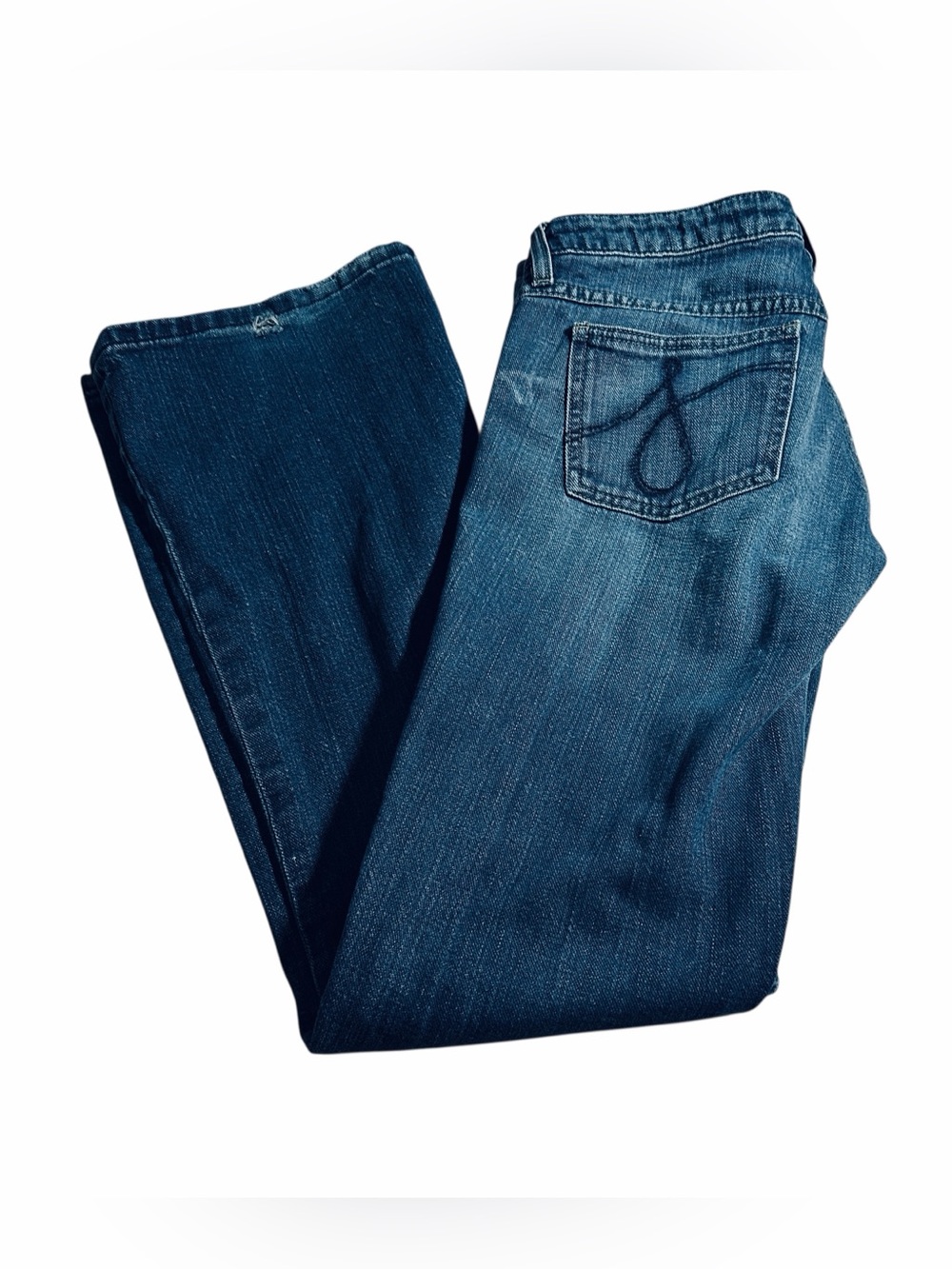 Vintage Juicy Couture Women's Bootcut  Jeans - Dark Blue Denim Sz 30 Tall